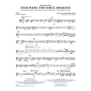 Selections from Star Wars: The Force Awakens - Pt.3 - Bb Tenor Saxophone