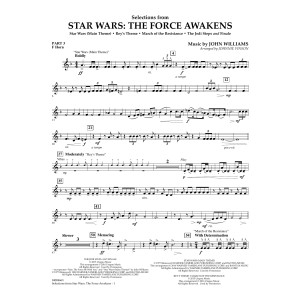 Selections from Star Wars: The Force Awakens - Pt.3 - F Horn