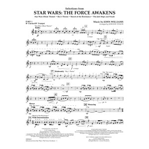 Selections from Star Wars: The Force Awakens - Pt.1 - Bb Clarinet/Bb Trumpet