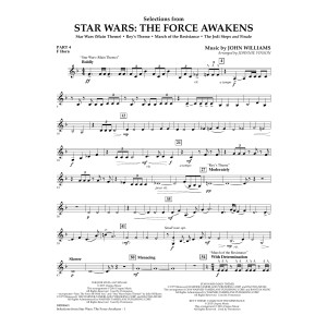 Selections from Star Wars: The Force Awakens - Pt.4 - F Horn