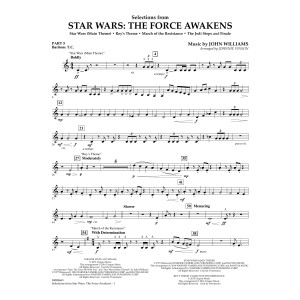 Selections from Star Wars: The Force Awakens - Pt.5 - Baritone T.C.