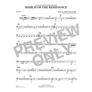 March of the Resistance (from Star Wars: The Force Awakens) - Timpani