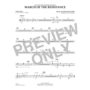 March of the Resistance (from Star Wars: The Force Awakens) - Percussion