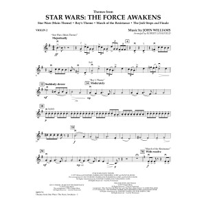 Themes from Star Wars: The Force Awakens - Violin 2