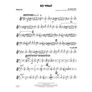 So What - Tenor Sax