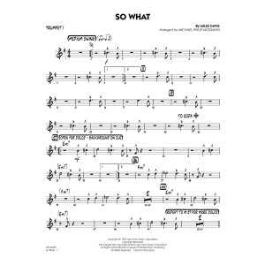 So What - Trumpet 1