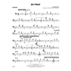 So What - Trombone