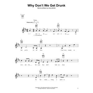 Why Don't We Get Drunk