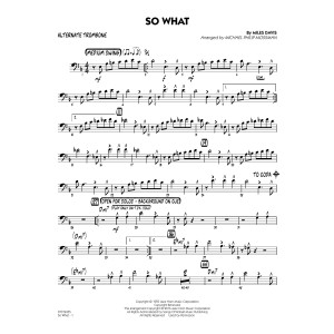 So What - Alternate Trombone