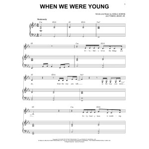 When We Were Young