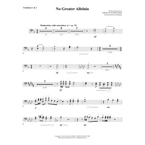No Greater Alleluia - Trombone 1 & 2