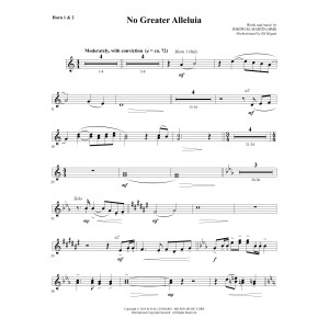 No Greater Alleluia - F Horn 1 & 2