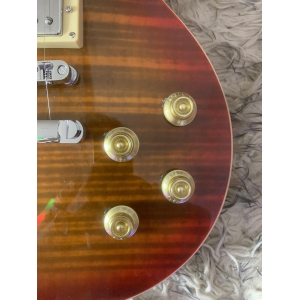 Guitare Shiver-GES110 flamme orange