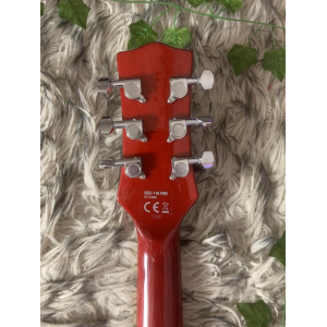 Guitarra Shiver-GES110 en acabado de llama naranja