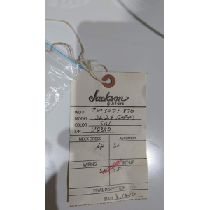 Jackson SL2H Ultra rara USA 2010 (Zurdo)