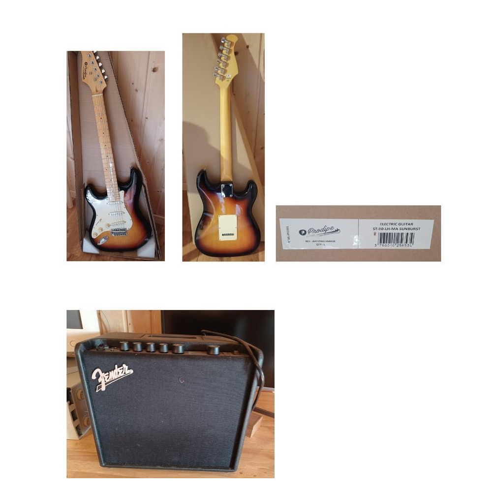 Prodipe / Fender electric guitar pack
