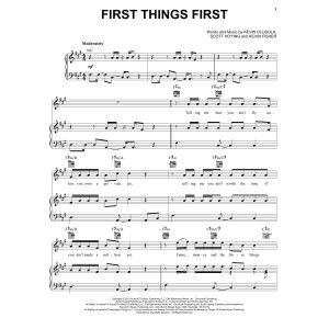 First Things First