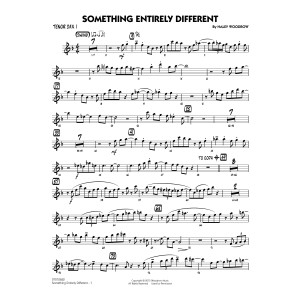 Something Entirely Different - Tenor Sax 1