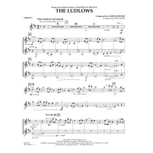 The Ludlows (Theme from Legends of the Fall) - Violin 1