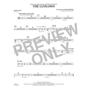The Ludlows (Theme from Legends of the Fall) - Percussion