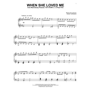 When She Loved Me [Jazz version] (from Toy Story 2)