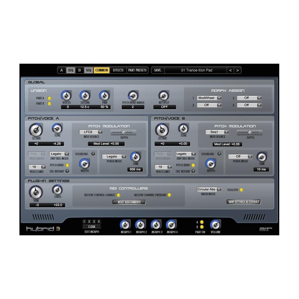 AIR Music Technologynology Hybrid 3