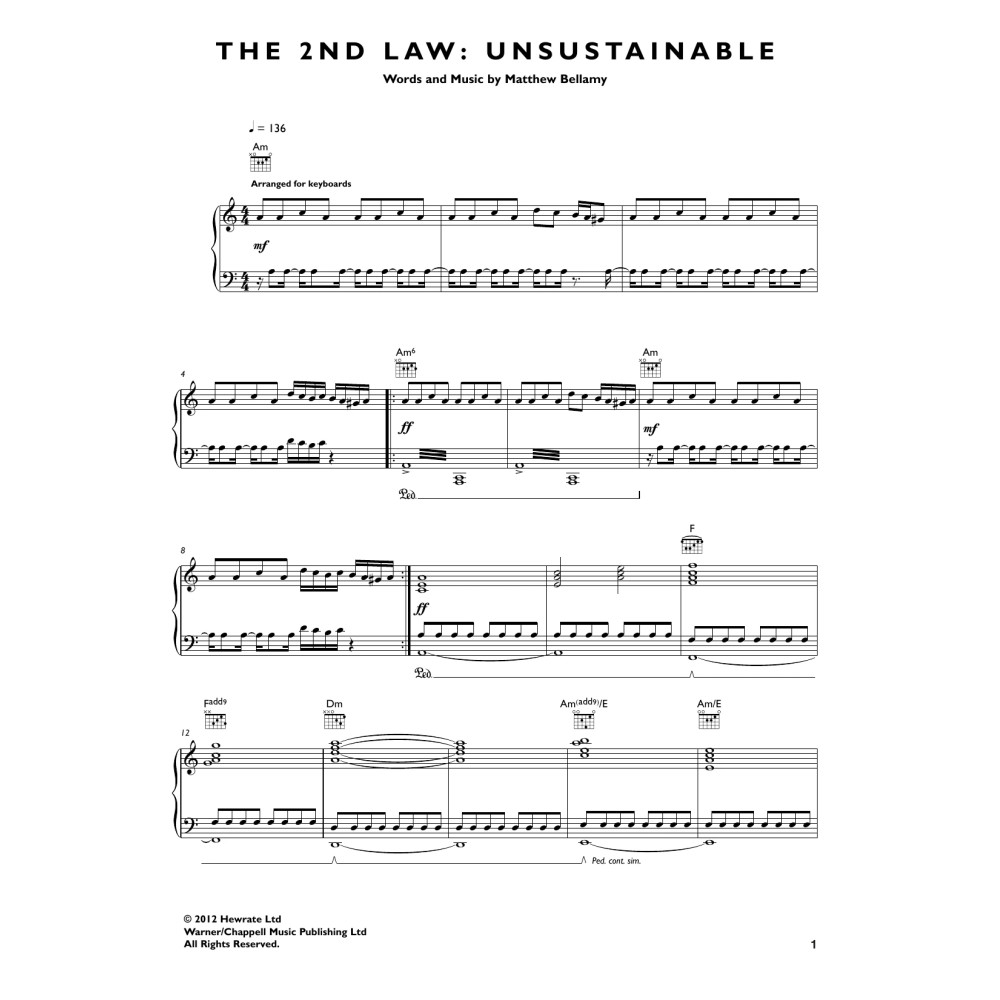 The 2nd Law: Unsustainable