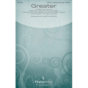 Greater (arr. David Angerman) - Full Score