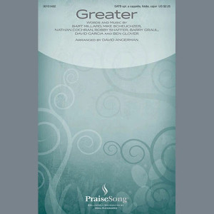 Greater (arr. David Angerman) - Full Score