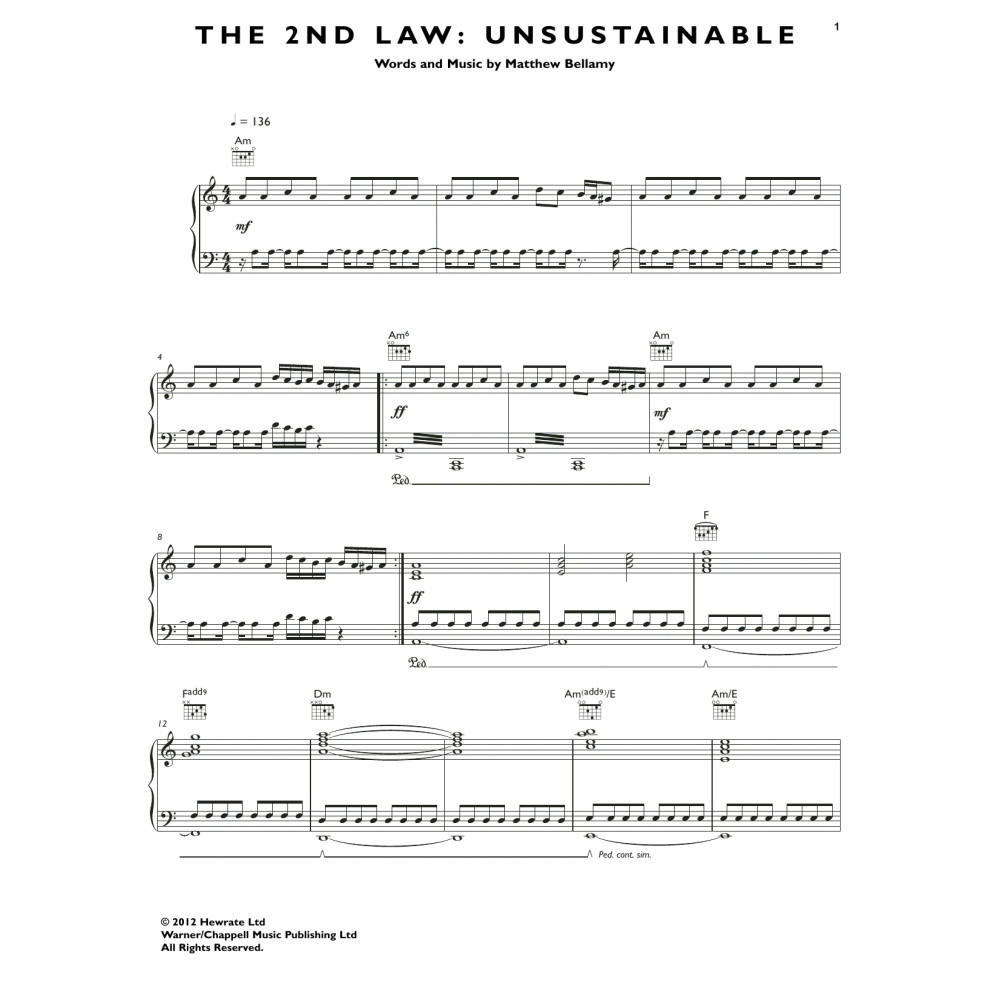 The 2nd Law: Unsustainable