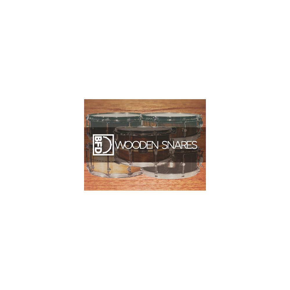 BFD Holz-Snare-Drums