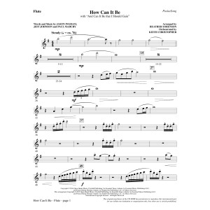 How Can It Be - Flute