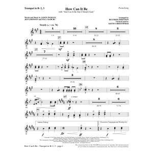 How Can It Be - Bb Trumpet 2,3