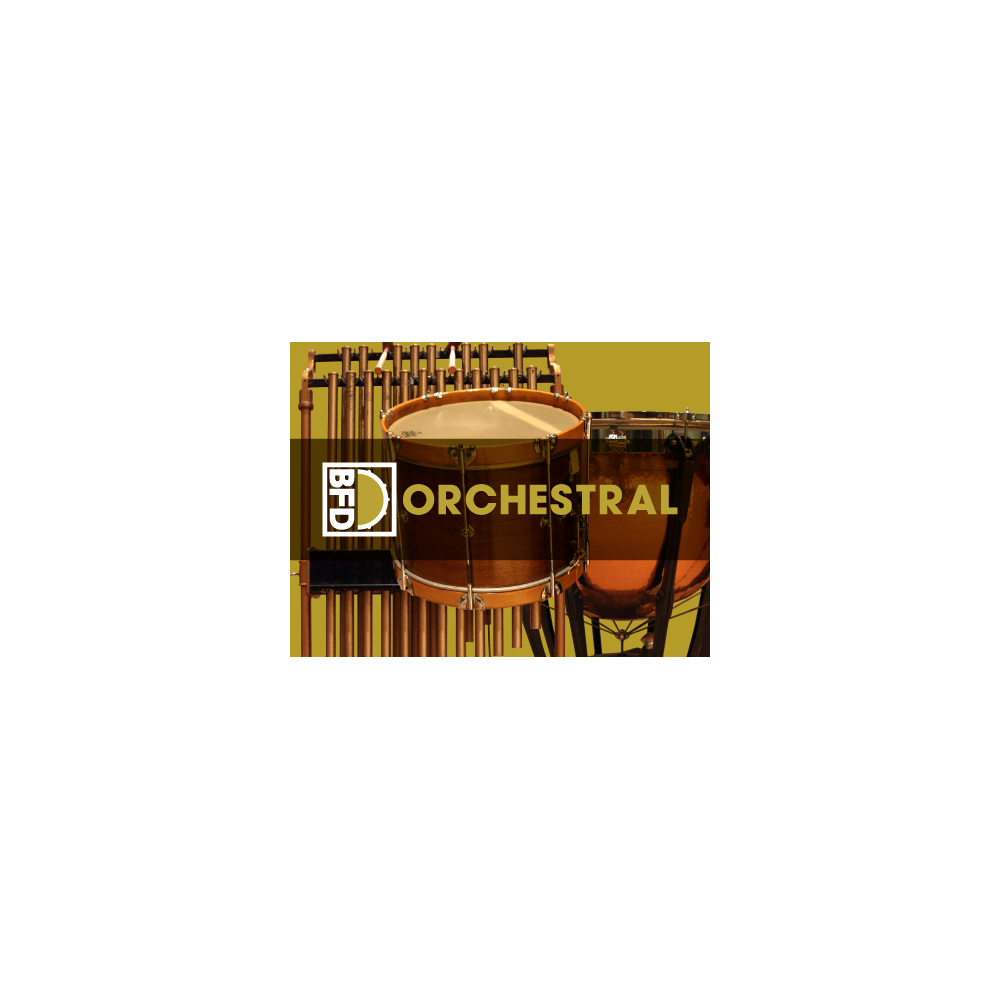 BFD Orchestral

BFD Orchestral ist eine Erweiterung für BFD3, die eine umfangreiche Sammlung von orchestralen Percussion-Instrum