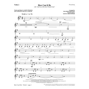 How Can It Be - Violin 2