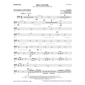 How Can It Be - Double Bass