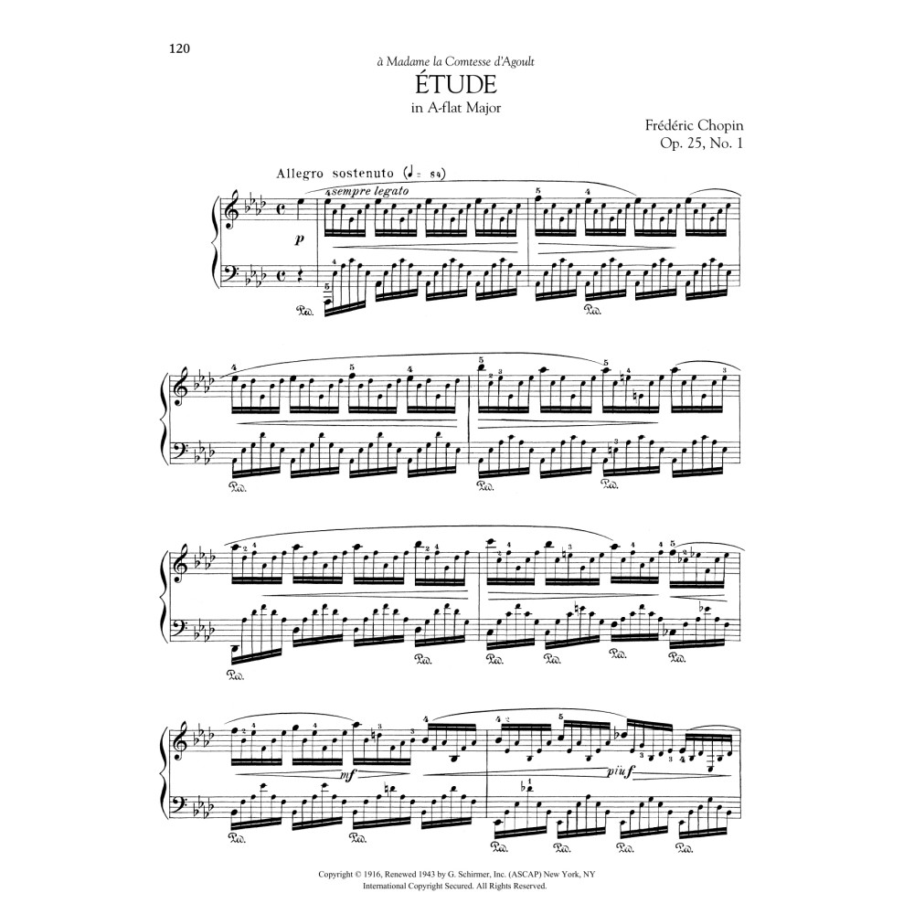 Etude in A-flat Major, Op. 25, No. 1