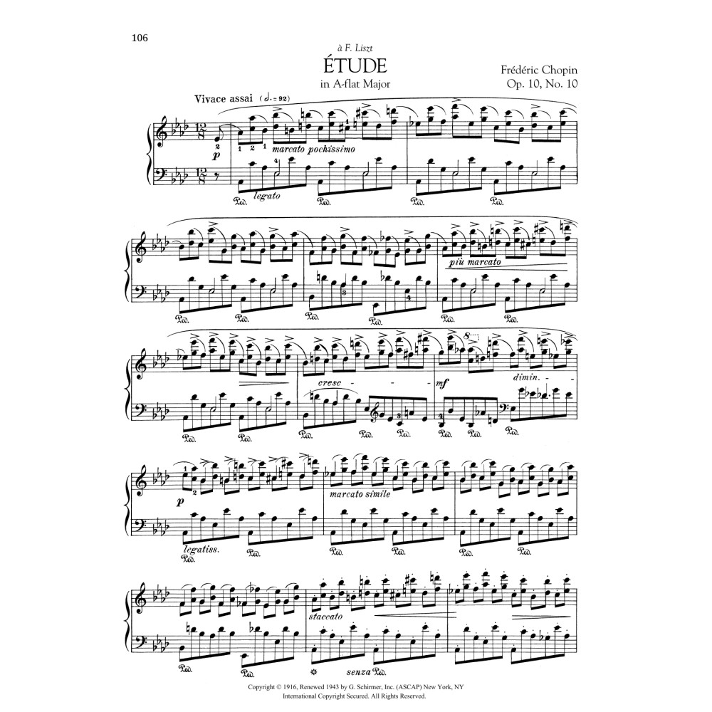 Etude in A-flat Major, Op. 10, No. 10