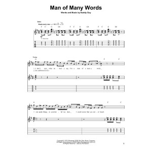 Man Of Many Words
