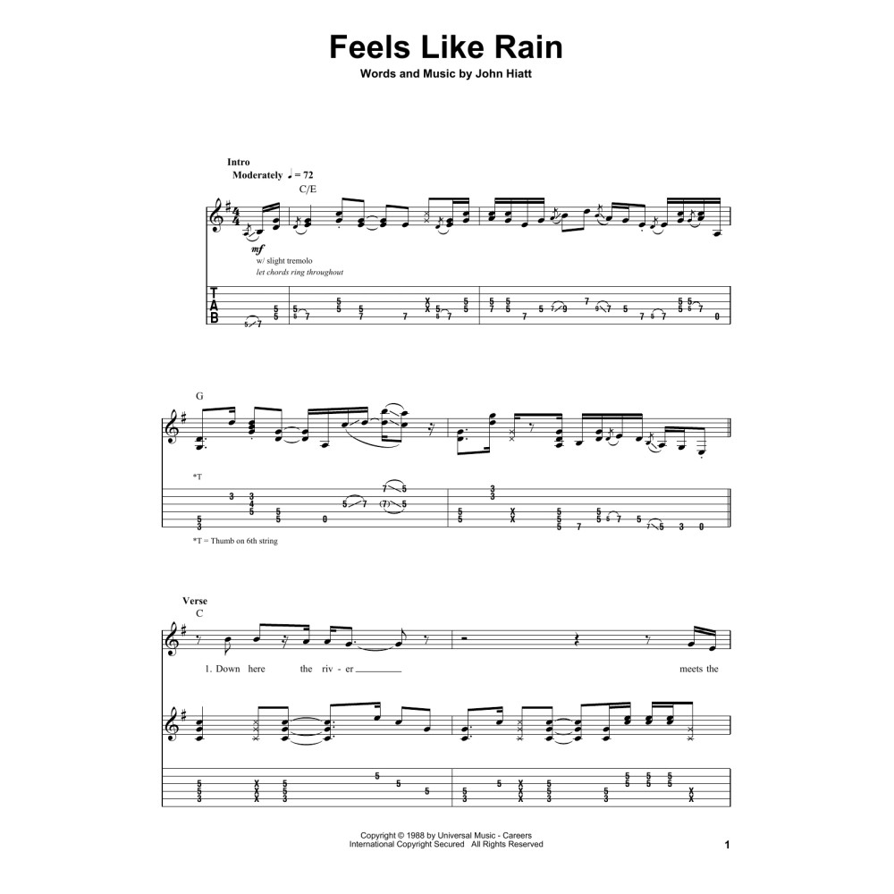 Feels Like Rain