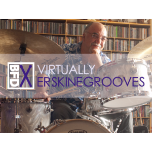 BFD Virtually Erskine Grooves kann ins Deutsche übersetzt werden als "BFD Virtually Erskine Grooves". Da es sich um einen Produk