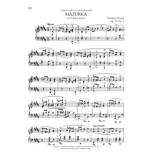 Mazurka in G-sharp minor, Op. 33, No. 1