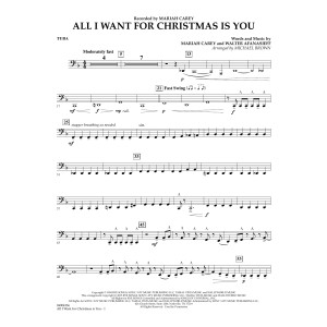 All I Want for Christmas Is You (arr. Michael Brown) - Tuba
