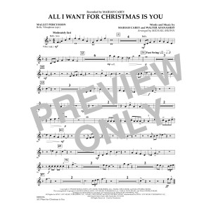 All I Want for Christmas Is You (arr. Michael Brown) - Mallet Percussion