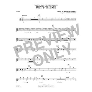 Rey's Theme (from Star Wars: The Force Awakens) - Viola