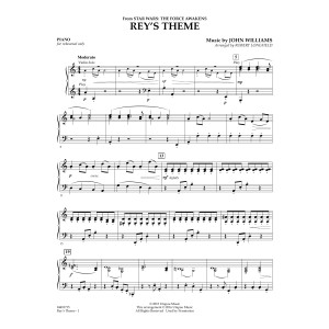 Rey's Theme (from Star Wars: The Force Awakens) - Piano