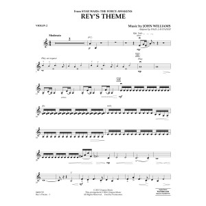 Rey's Theme - Violin 2