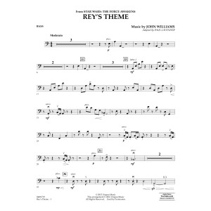 Rey's Theme - Bass