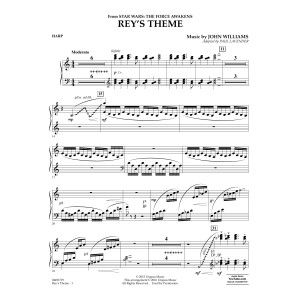 Rey's Theme - Harp