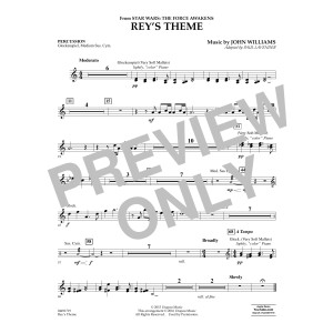 Rey's Theme - Percussion